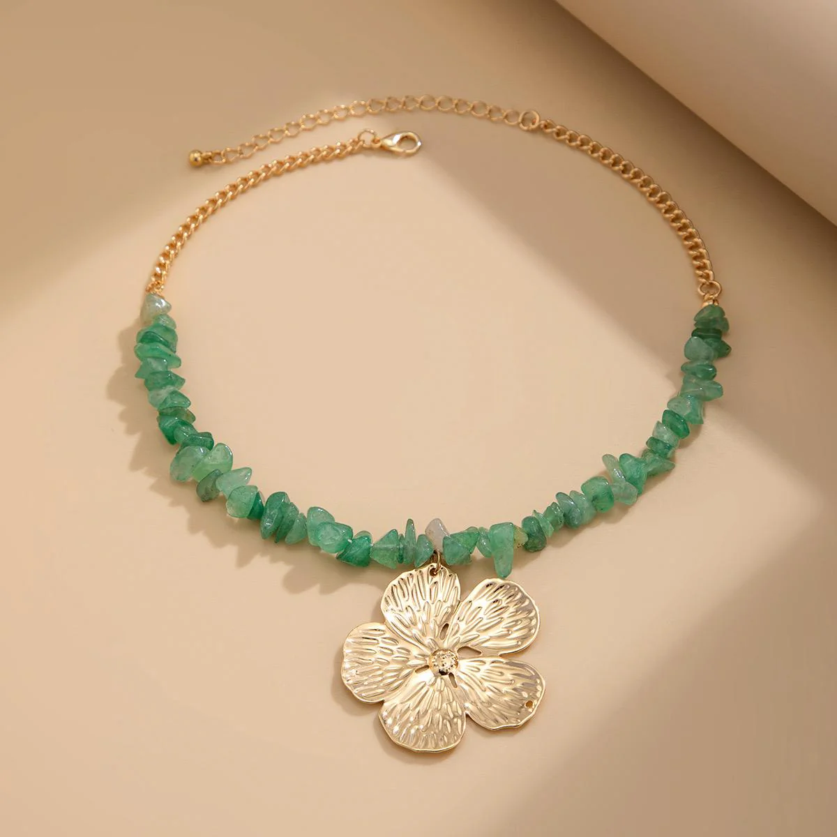 Bloomstone Floral Chunkey Necklace - Image 3