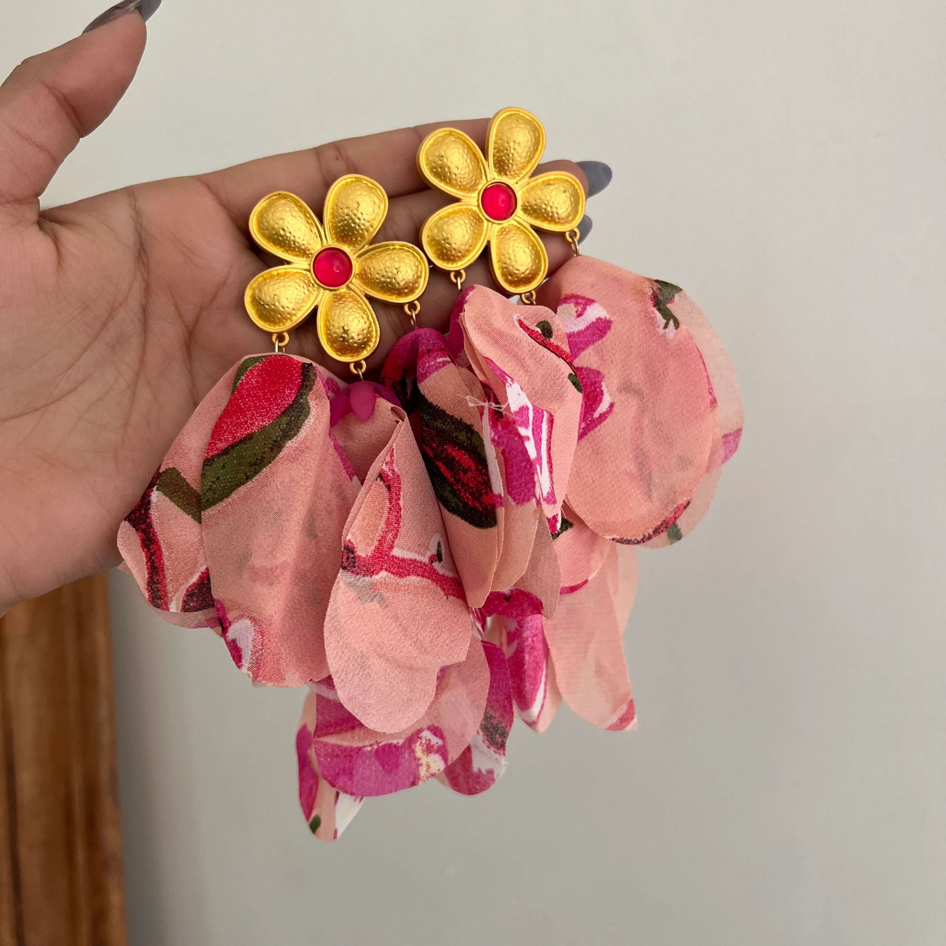 Blossom Cascade Earrings - Image 4