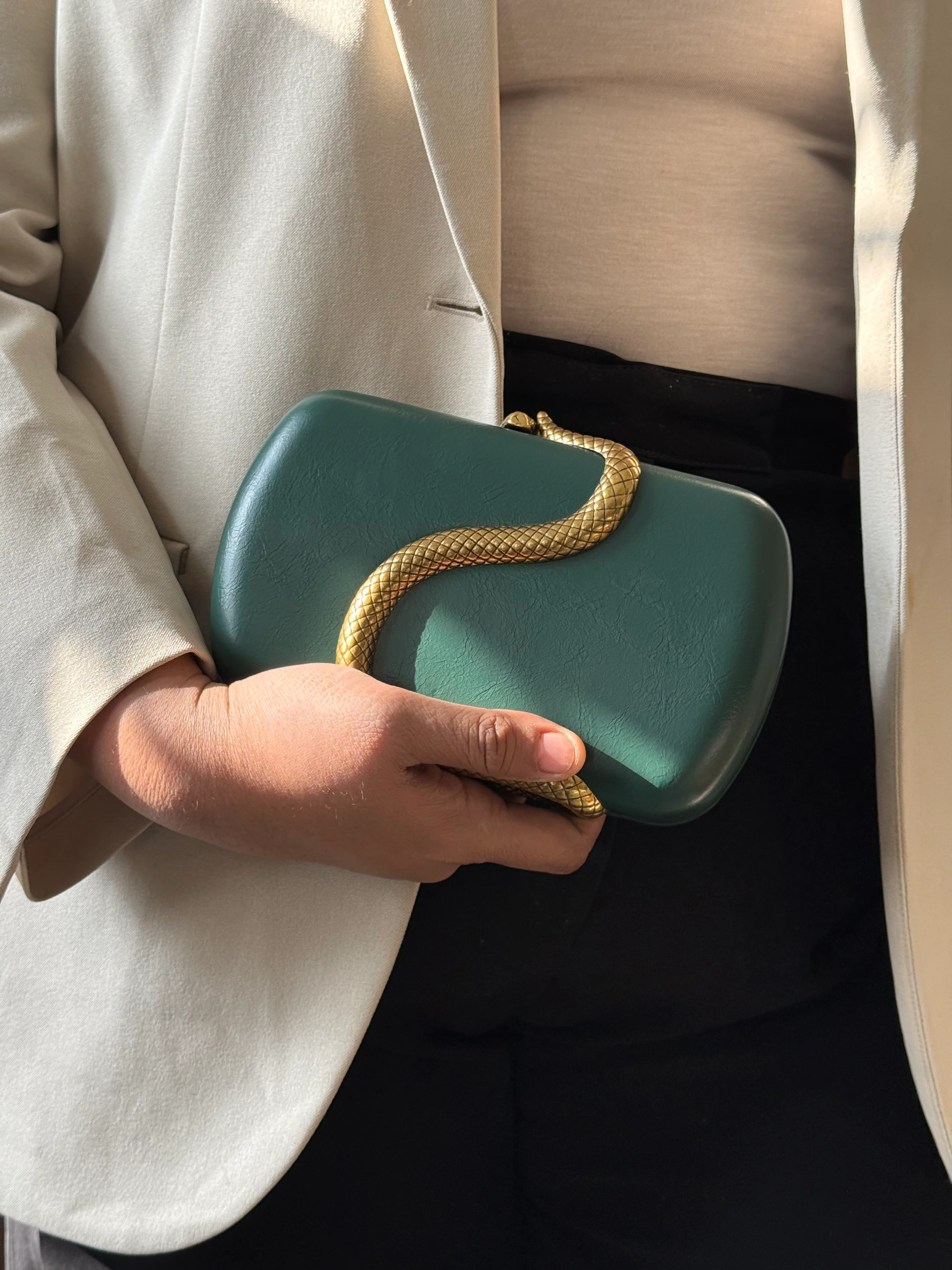 Serpent Luxe Clutch - Image 6