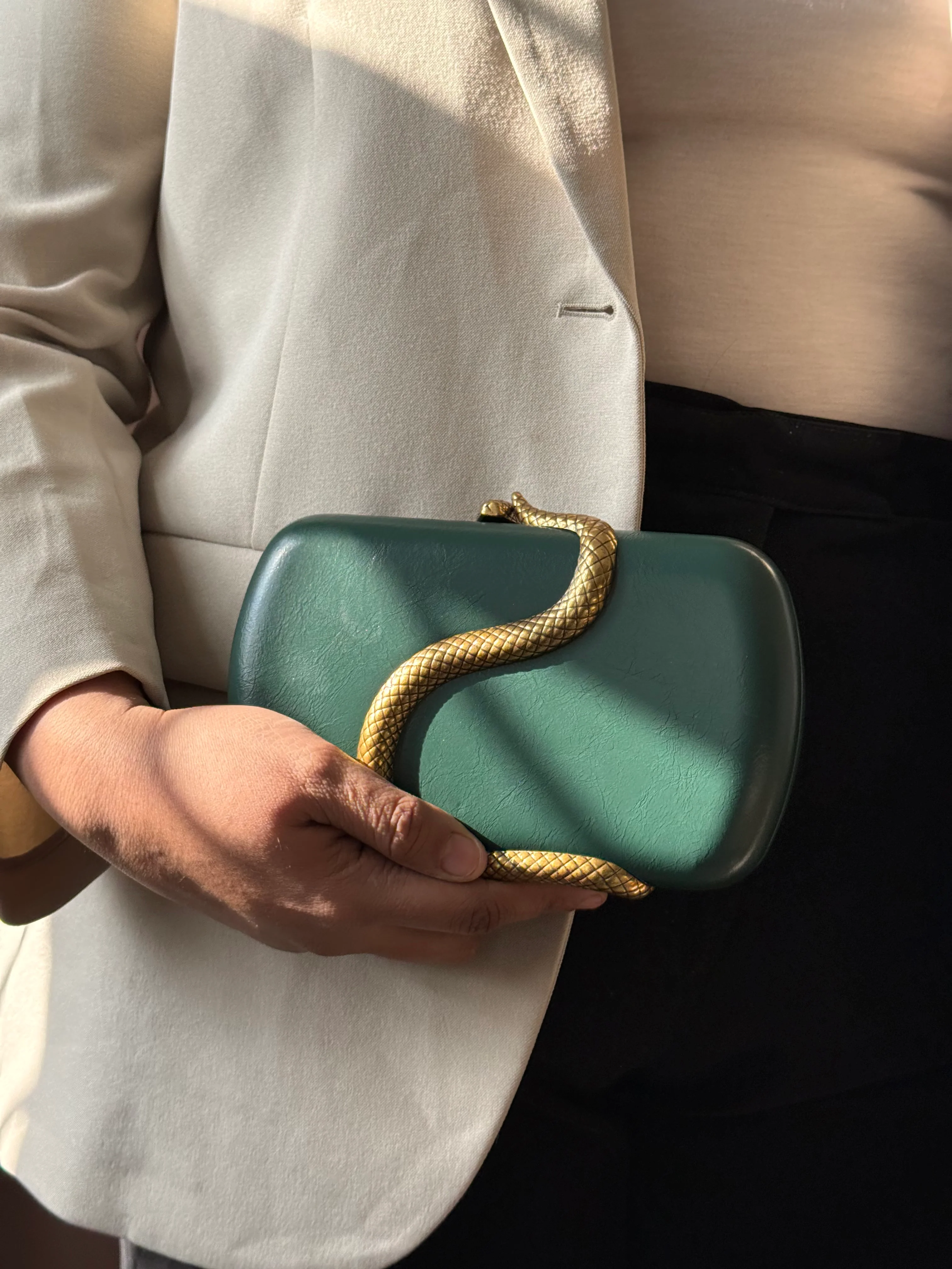Serpent Luxe Clutch - Image 8
