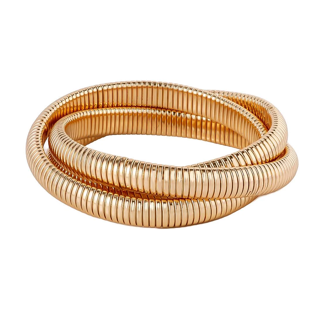 Coil Bracelet Gold - Image 3