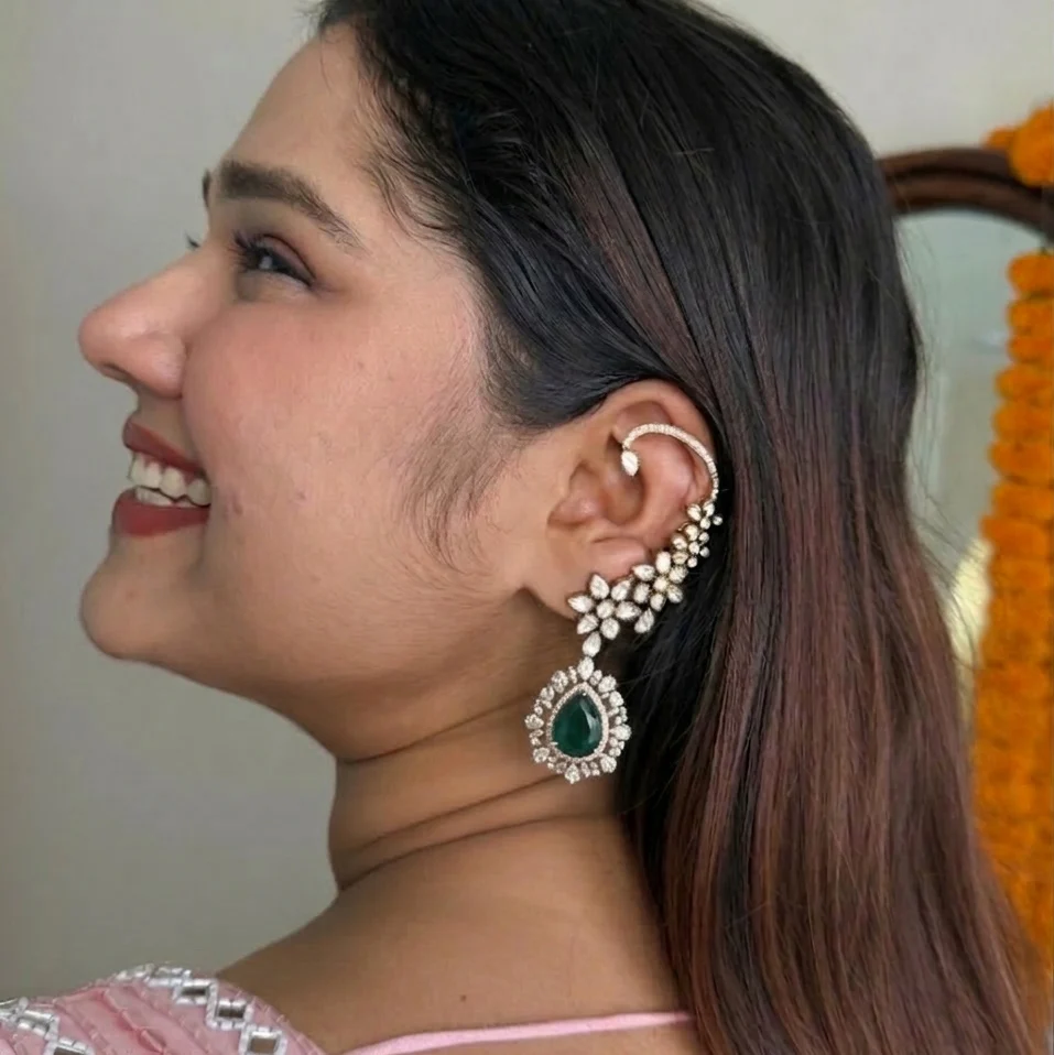 Devika Kundan Ear Cuff - Image 5