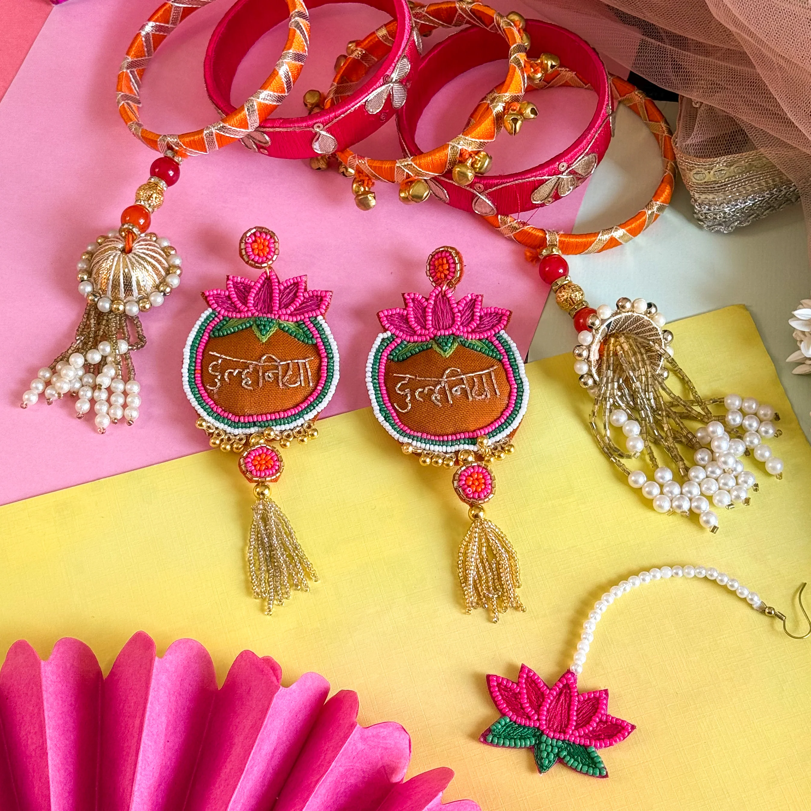 Dulhaniya Handmade Beaded Wedding Combo - Image 29