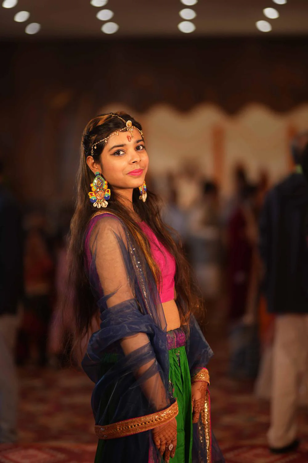 Durga Handmade Multicolour Beaded Earrings - Image 19