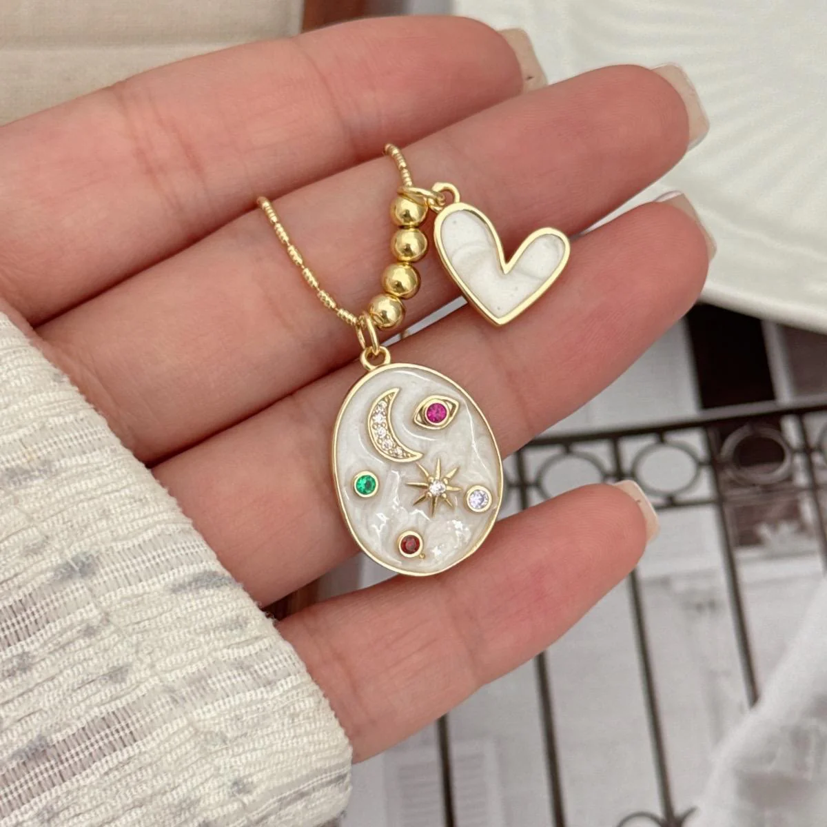 Eternal Heart Metal Necklace - Image 3