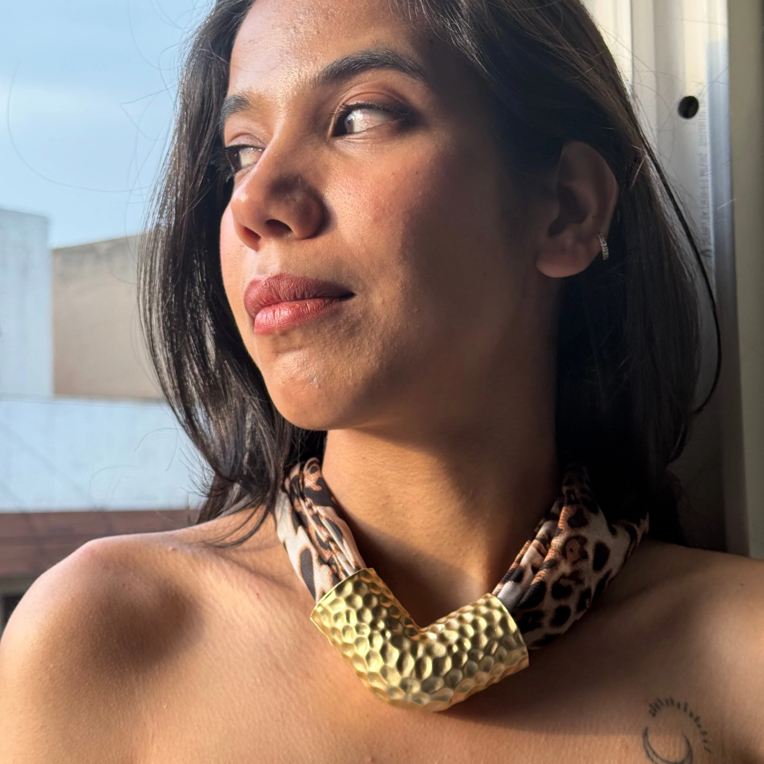 Fierce & Gold Neckpiece - Image 3