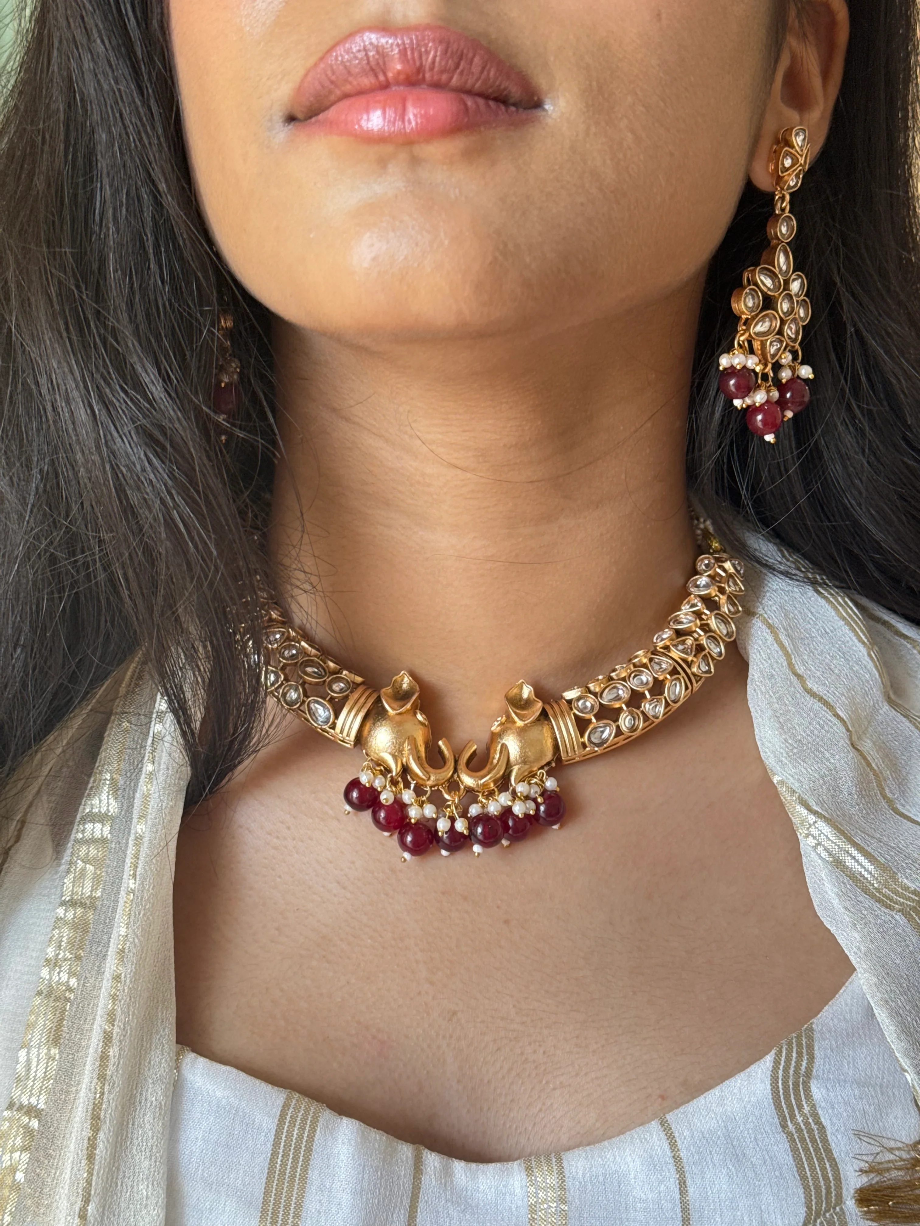 Gaj Gamini Choker Set - Image 10