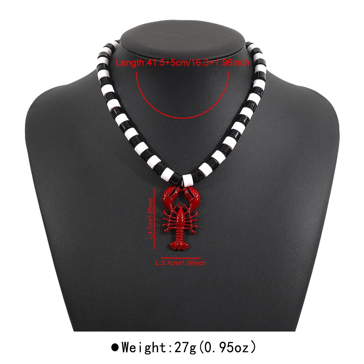 Lobster Pendant Necklace - Image 5
