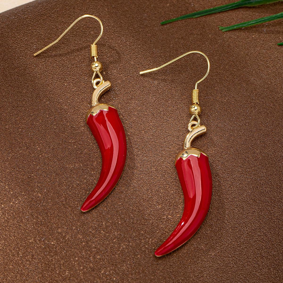 Mirchi Metal Earrings - Image 7