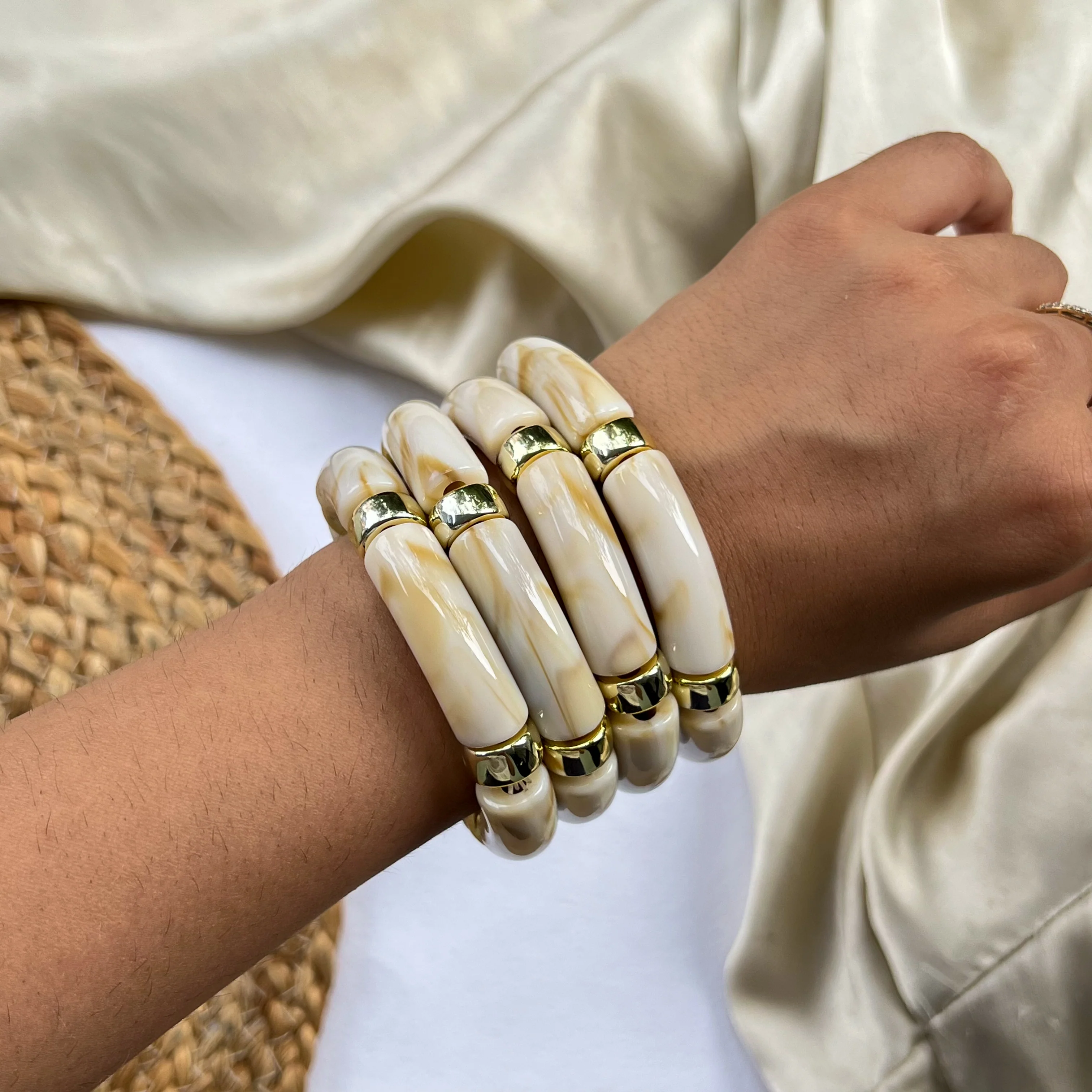 Viral Retro Acrylic Bracelet Set - Image 32