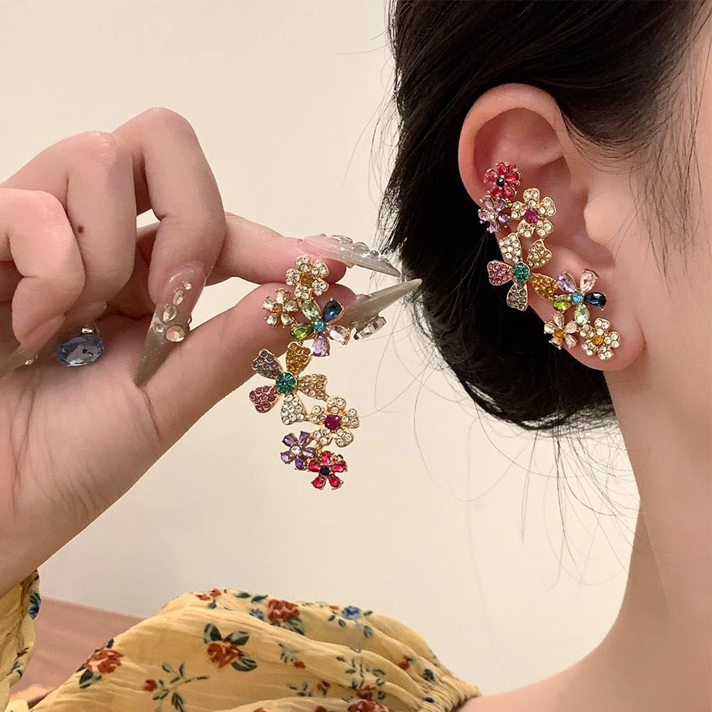 Bouquet Multi-Colour Ear Cuff PRE ORDER - Image 4