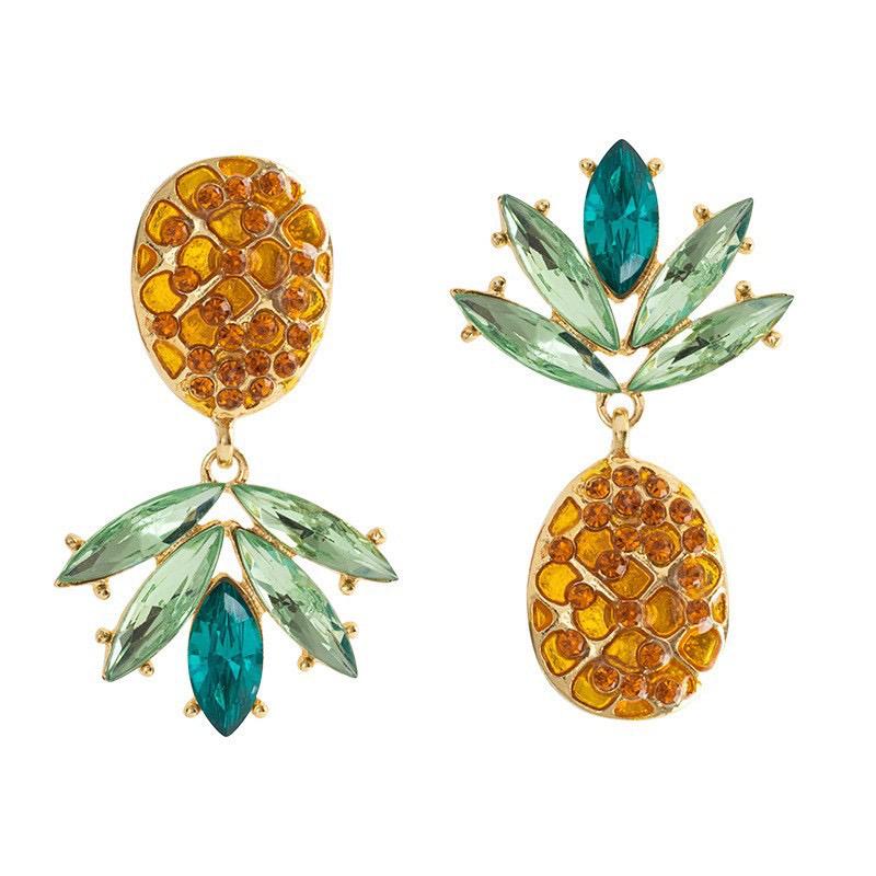 Pineapple Mismatch Earrings - Image 3