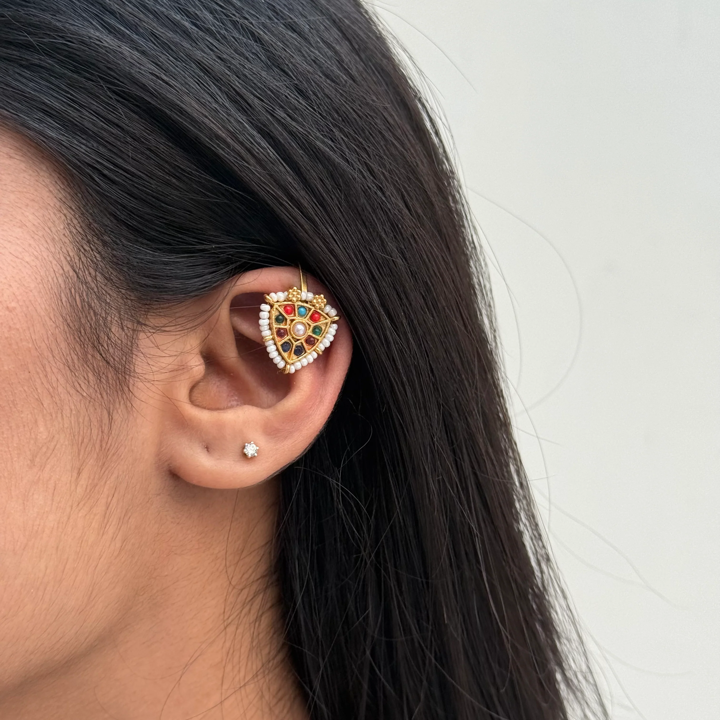 Royal Gemstone EarPin Collection - Image 15