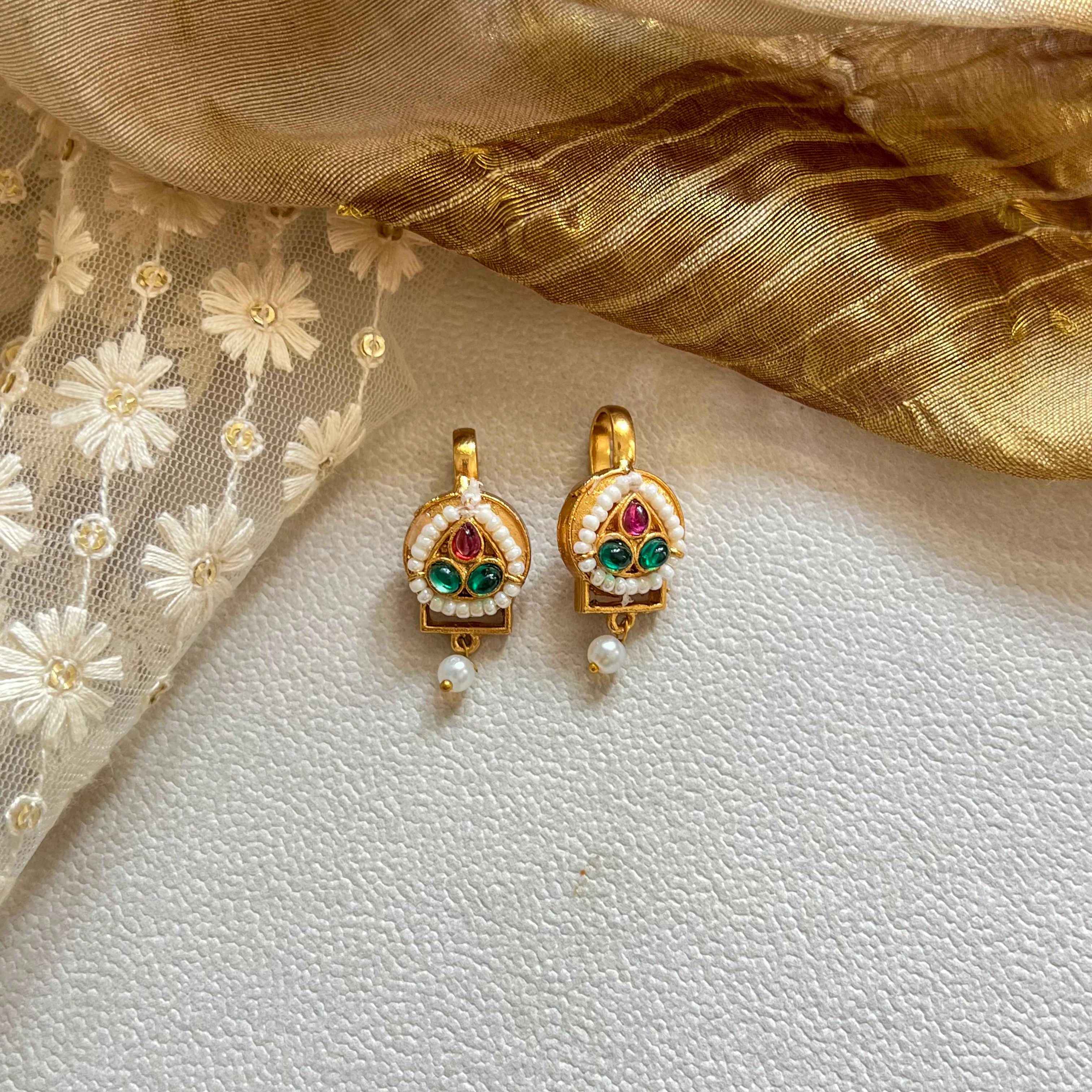 Royal Gemstone EarPin Collection - Image 3