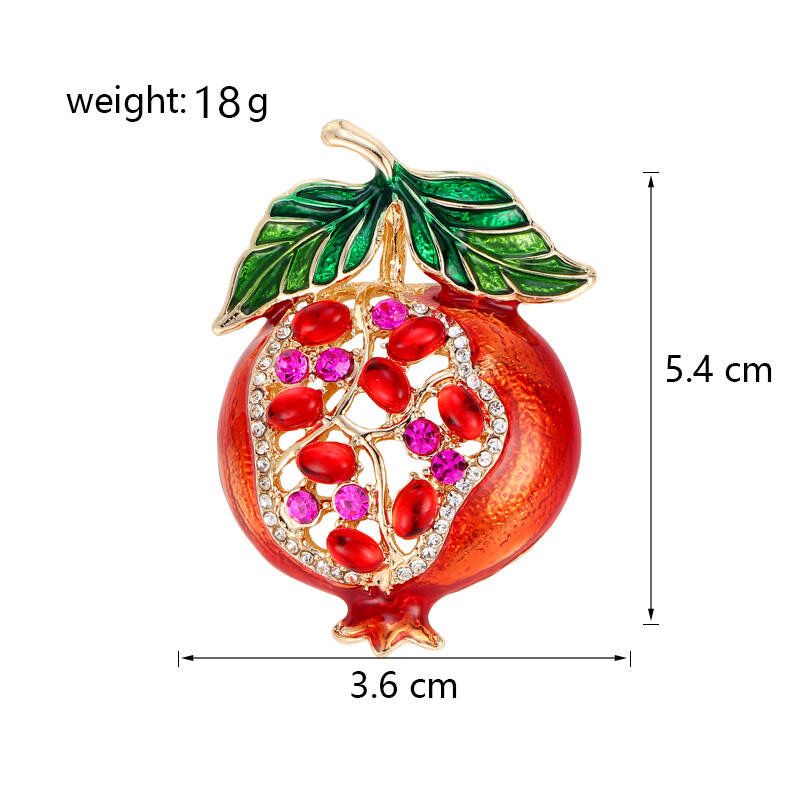 Pomegranate Jewel Brooch PRE ORDER - Image 3