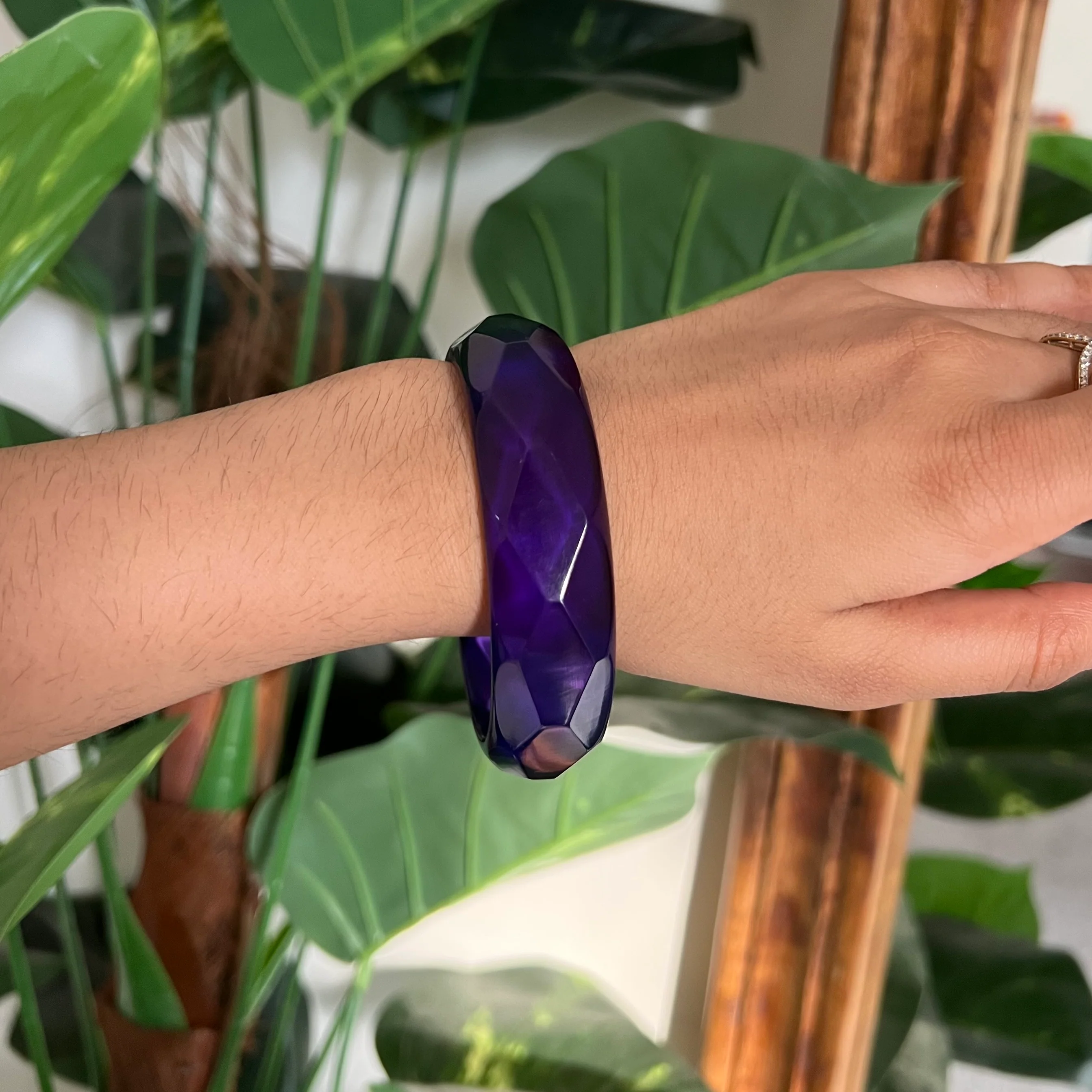Resin Pop Bangle Stack-Set of 6 - Image 3