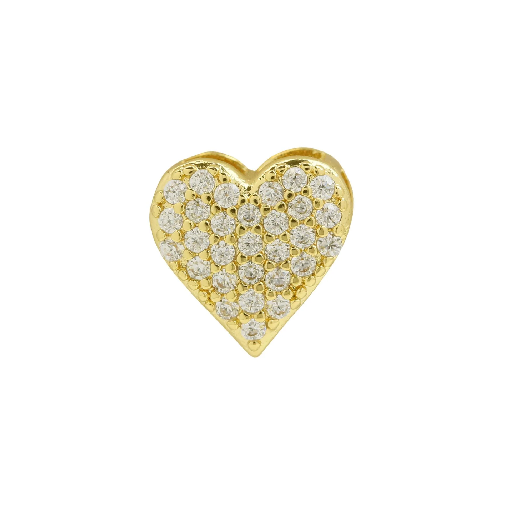 Rhinestone Alphabet Charm Pendant - Image 2