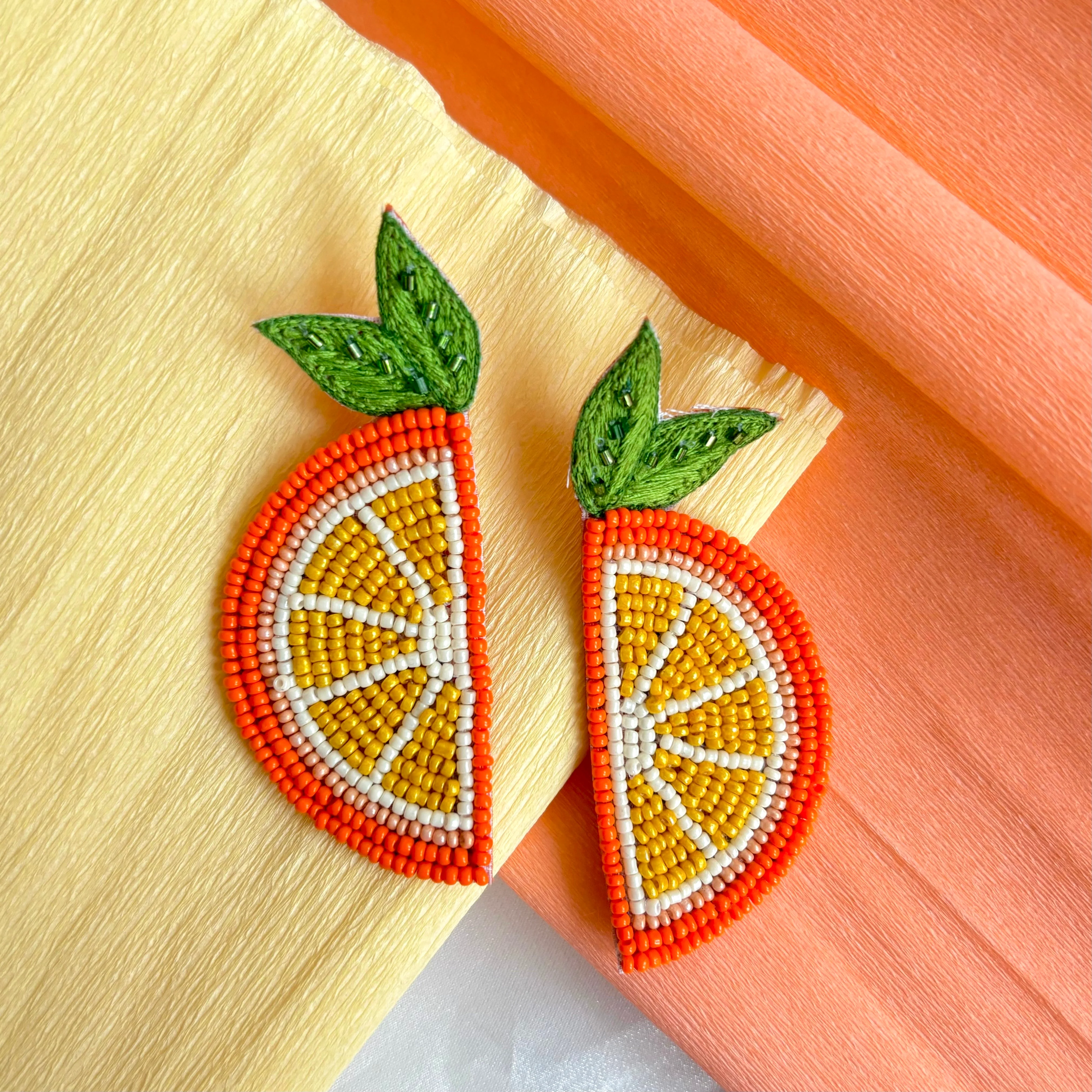 Santra Handmade Beaded Earrings - Image 4