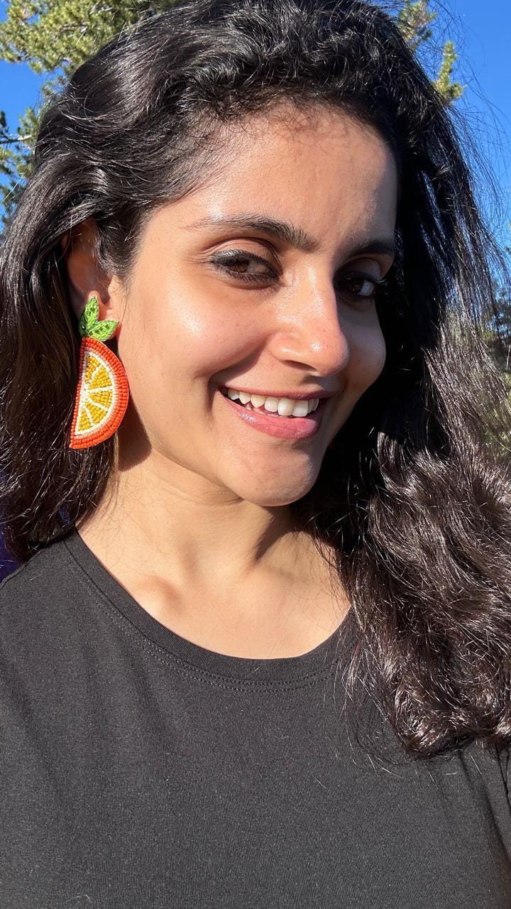 Santra Handmade Beaded Earrings - Image 9