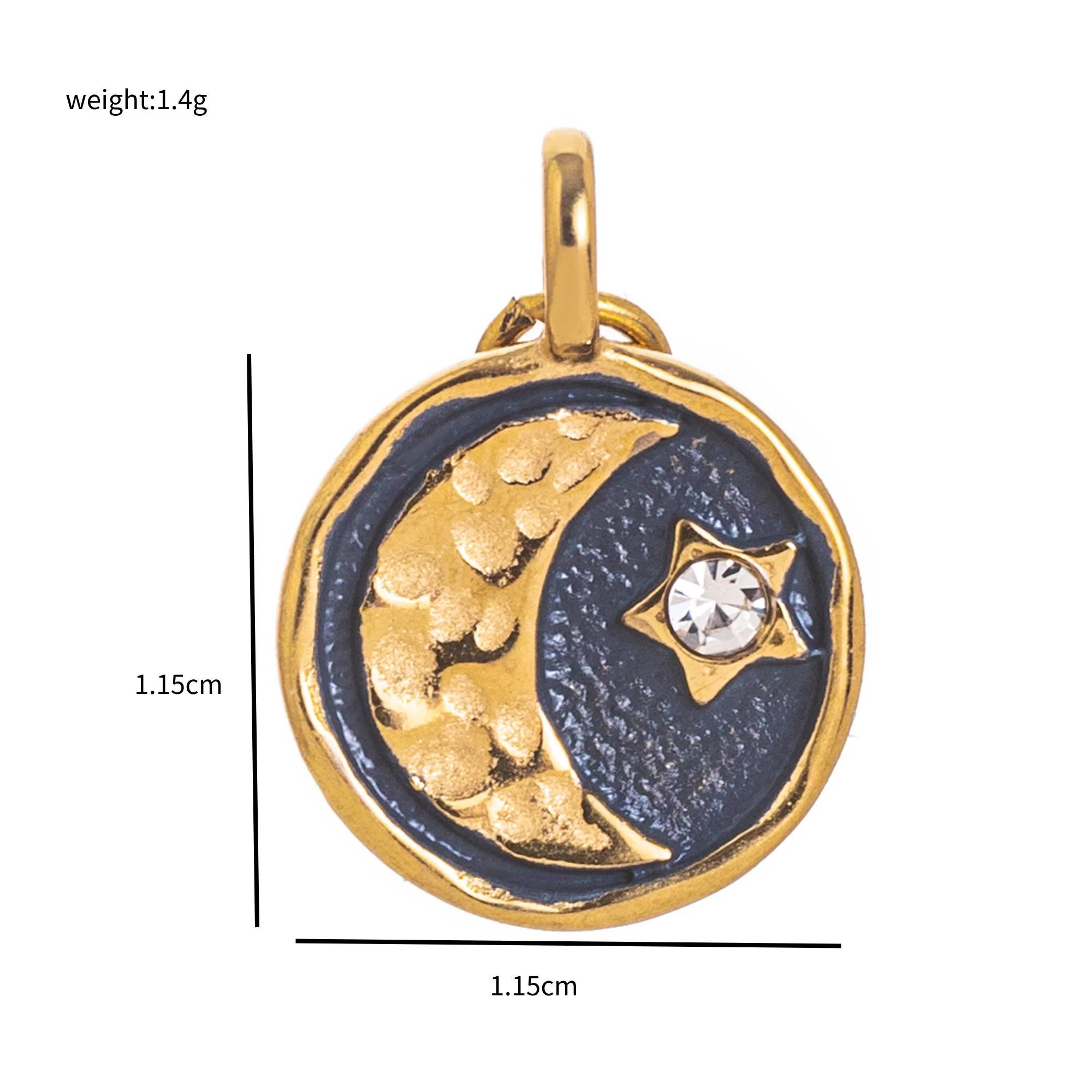 Stainless Steel Gold Plated Charms - Image 7