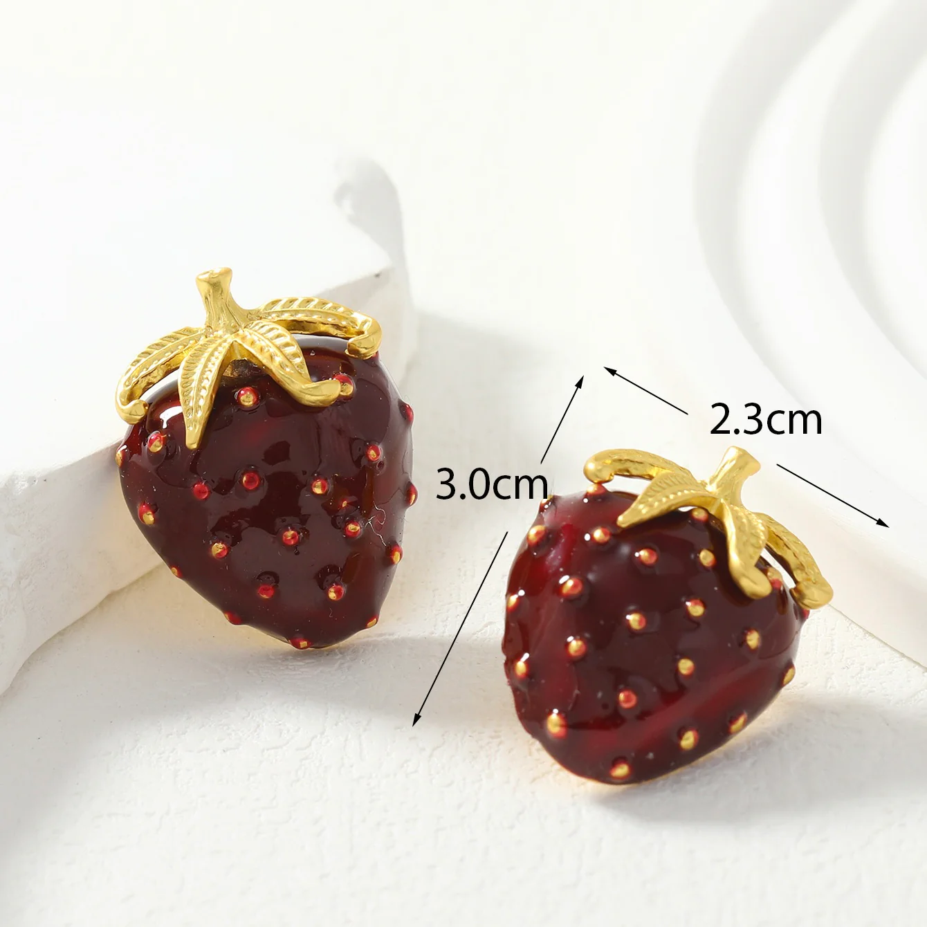 Strawberry Metal Studs - Image 16