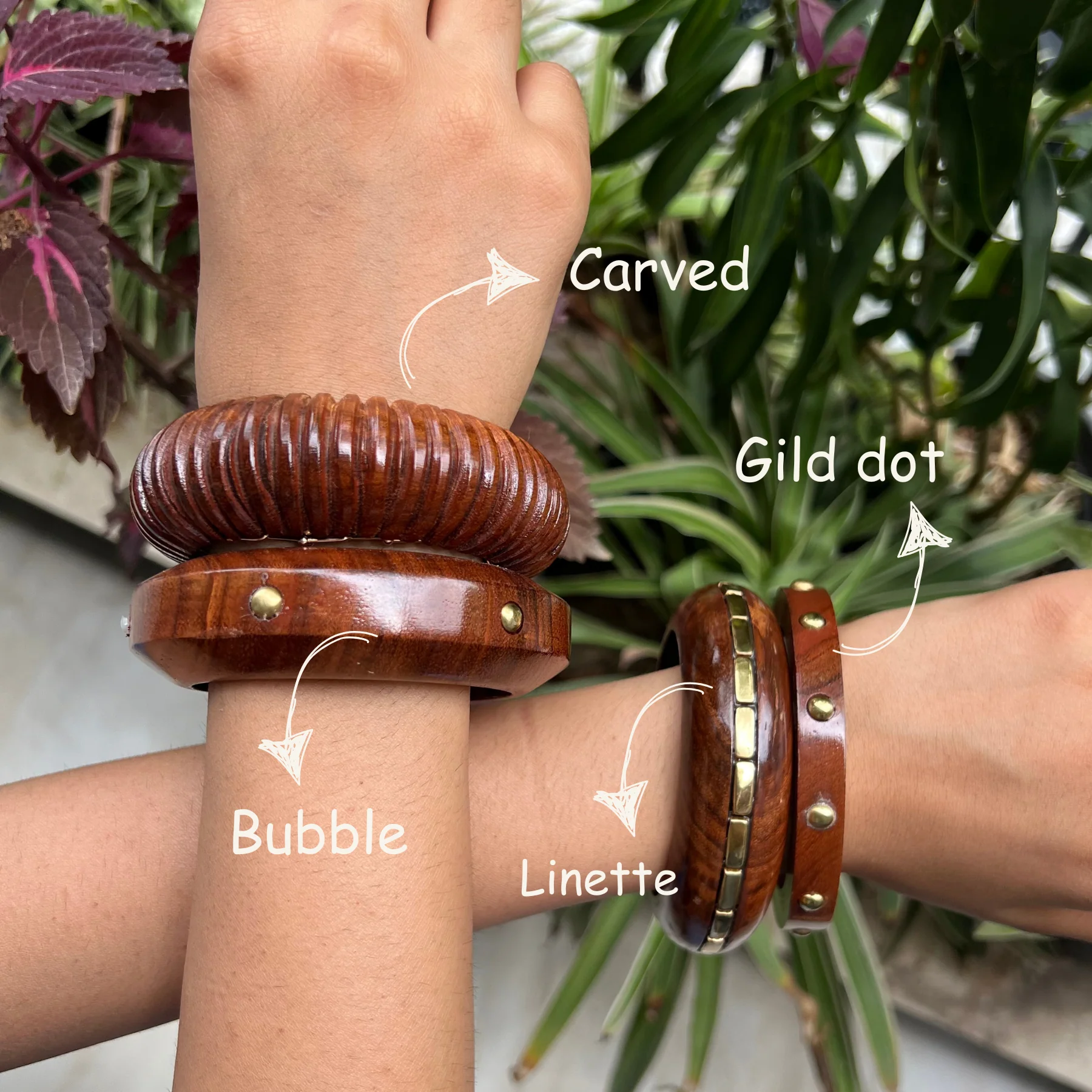 Wooden Handmade Bangle - Image 29
